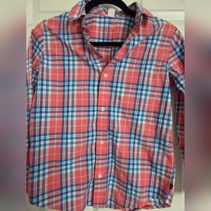Gap kids Plaid Button-Up Shirt.